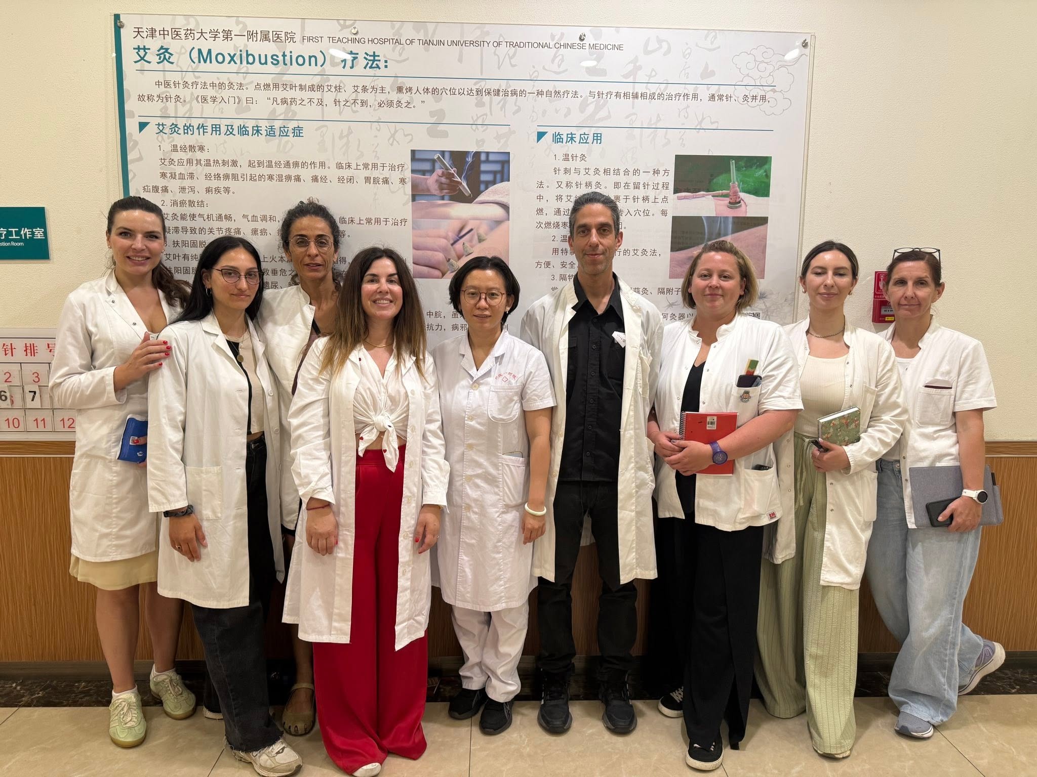 International School of Acupuncture students in China